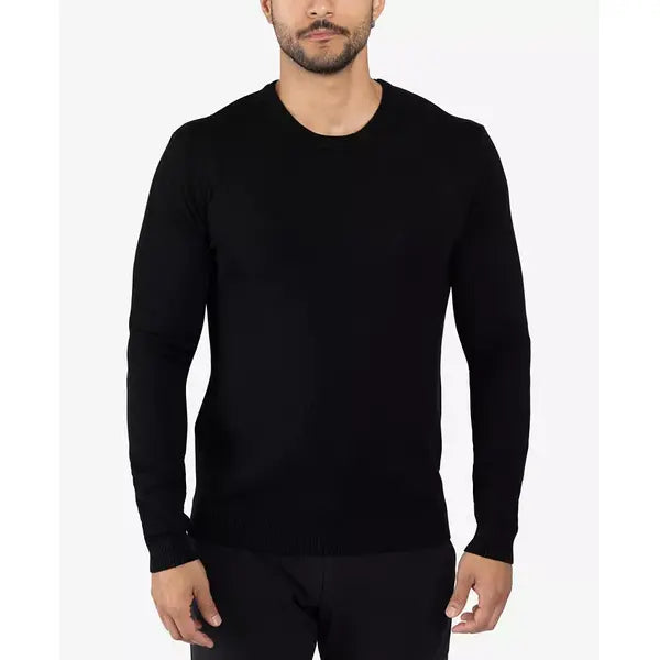 Men's Basic Crewneck Pullover Midweight Sweater