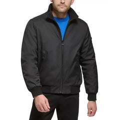 Men's Classic Zip-Front Ripstop Bomber Jacket