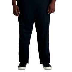 Hagger Men's Big & Tall Premium No Iron Khaki Pants