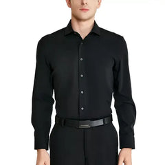 Tallia Men's Slim-Fit Solid Poplin Dress Shirt