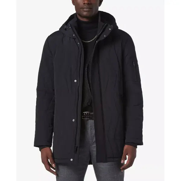 Men's Foley Zig-Zag Quilt Hooded Parka