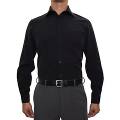 NOBLESON Men Classic-Fit Solid Color Dress Shirt