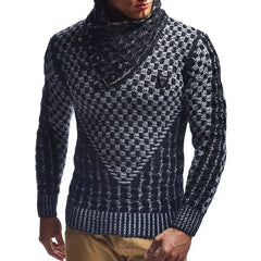Leif Nelson Men's Chunky Knit Pullover Sweater