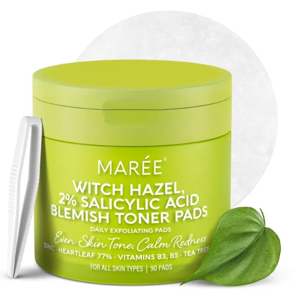 MAREE Facial Toner Pads Collection – Daily Radiance, Deep Cleansing, Anti-Acne, and Anti-Aging Care for Clear, Hydrated, and Youthful Skin