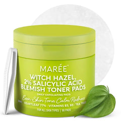 MAREE Facial Toner Pads Collection – Daily Radiance, Deep Cleansing, Anti-Acne, and Anti-Aging Care for Clear, Hydrated, and Youthful Skin