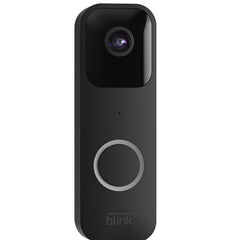 Blink Video Doorbell Wired or wire free, HD video and Alexa Enabled Black