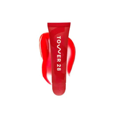 Tower 28 LipSoftie Tinted Lip Balm Treatment - Hydrating Glossy Balm + Overnight Lip Mask with Jojoba Oil + Shea Butter, Sweet, Cushiony Formula for Smooth, Soft Lips, SOS Vanilla