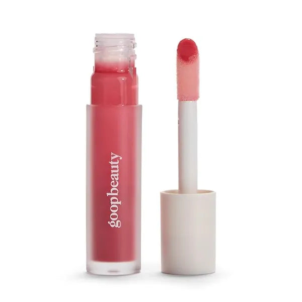goop Beauty Hydra Barrier Gel Gloss Hydrating Lip Gloss to Moisturize & Plump Lips Hyaluronic Acid & Vitamin E 0.13 oz