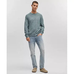 Men's Regular-Fit Marled-Knit Sweater