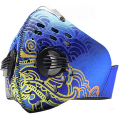 ECO-GEAR Anti Pollution Face Mask with Military Grade Protection | Anti Smoke, Exhaust Gas, Dust & Pollen