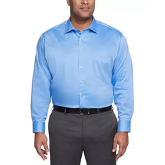 Van Heusen Tall Men's Ultra Wrinkle Free Solid Dress Shirt