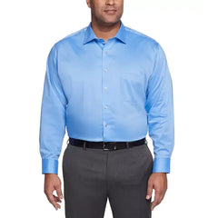 Van Heusen Big Men's Ultra Wrinkle Free Solid Dress Shirt