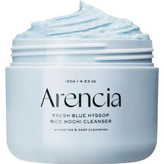 Arencia Korean Rice Mochi Face Cleanser & Daily Scrub – 2-in-1 Brightening, Deep Cleansing & Pore Refining Face Wash, 4.23 Ounce (Pack of 1)