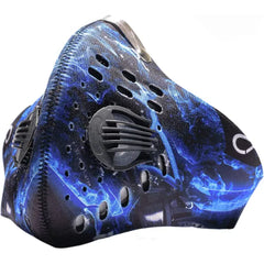 ECO-GEAR Anti Pollution Face Mask with Military Grade Protection | Anti Smoke, Exhaust Gas, Dust & Pollen