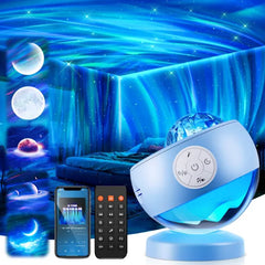 Staryou LED Light Gifts Home Decor Light Projector with 375 Effects, Bluetooth
