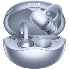 TALIX Ultra Open Ear Earbuds X6, Clip-On Headphone with Directional Sound, Ultra-Light Comfort Fit, Bluetooth 5.4 Wireless Earbuds, 26H Playtime, Spatial Sound, for Running, Workout & Daily Use
