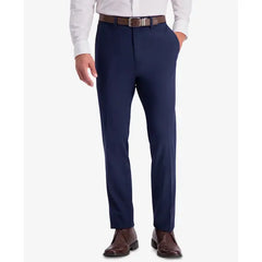 Kenneth Cole Reaction Men's Slim-Fit Shadow Check Dress Pants