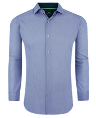 Tom Baine Men's Plaid Button Down Dress Shirt
