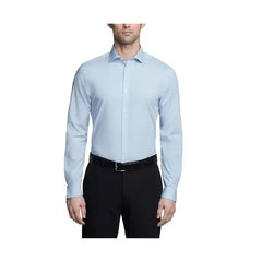 Calvin Klein Men's Refined Slim Fit Stretch Dress Shirt