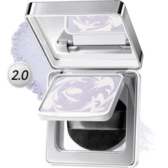 CARSLAN 2.0 Black Magnet Soft Focus Powder, Waterproof Translucent Pressed Setting Powder, 24H Longlasting Talc-Free Face Powder, Oil Control Compact Makeup
