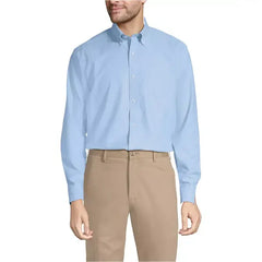 Lands' End Men's Supima Oxford Dress Shirt
