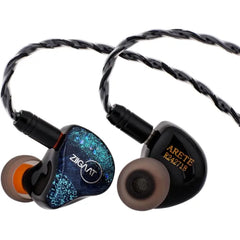 Linsoul ZiiGaat x Fresh Reviews Arete in Ear Monitor, 1DD+4BA Hybrid Earphone IEM, Wired Gaming Earbuds, Studio Monitor Tunning, with Detachable IEM Cable for Musician Audiophile