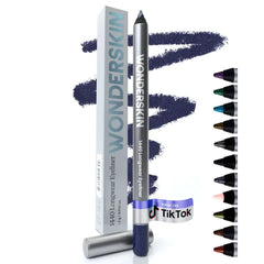 Wonderskin 1440 Longwear Waterproof Eyeliner Pencil - Sharpenable Eyeliner Pencil and Smudge Proof Eye Liner Pencils