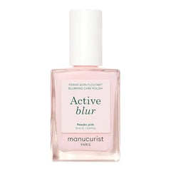 Manucurist All in One Perfecter Nail Polish & Care No Lamp Vegan & Made in France Ultra Glowy Rose Mirror Like Shine Nail Concealer & Care Plant Based Ingredients