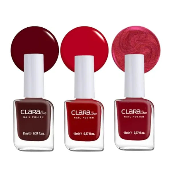 Claraline Nail Polish Set of 3