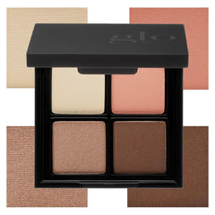 Glo Skin Beauty Eye Shadow Quad – Four Expertly Matched Shades for Custom Eye Looks