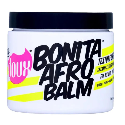The Doux Honey Curl Collection – Curl Defining Cream, Bonita Afro Balm, Honey Moisture Mask & Edge Control Gel for Natural & Curly Hair
