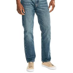 Nautica Men's Vintage Straight-Fit Stretch Denim 5-Pocket Jeans