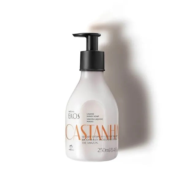 Natura Ekos Castanha Frescor Eau de Toilette Long Lasting with Notes of Citrus, Florals, Brazil Nut & Musk Floral & Citrus Women’s Perfume