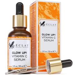 Eclat Skincare Face Serum – Vitamin C, Retinol, Hyaluronic Acid & Niacinamide Serums, Targeting Dark Spots, Fine Lines, Hydration, Pores & Skin Texture - 1 Fl Oz