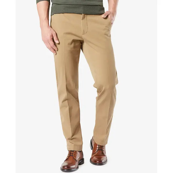 Dockers Men's Workday Straight Fit Khaki Stretch Pants