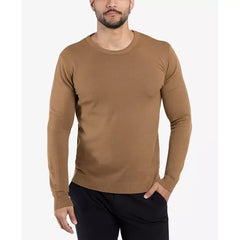 Men's Basic Crewneck Pullover Midweight Sweater