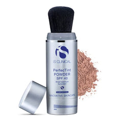 iS CLINICAL PerfecTint Powder SPF 40 Face Powder Tinted SPF Loose Face Powder for after makeup application