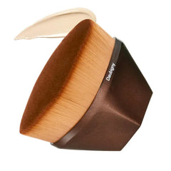 Daubigny Hexagon Flat Top Kabuki Foundation Brush with Protective Case | Professional Face Brush for Liquid and Powder