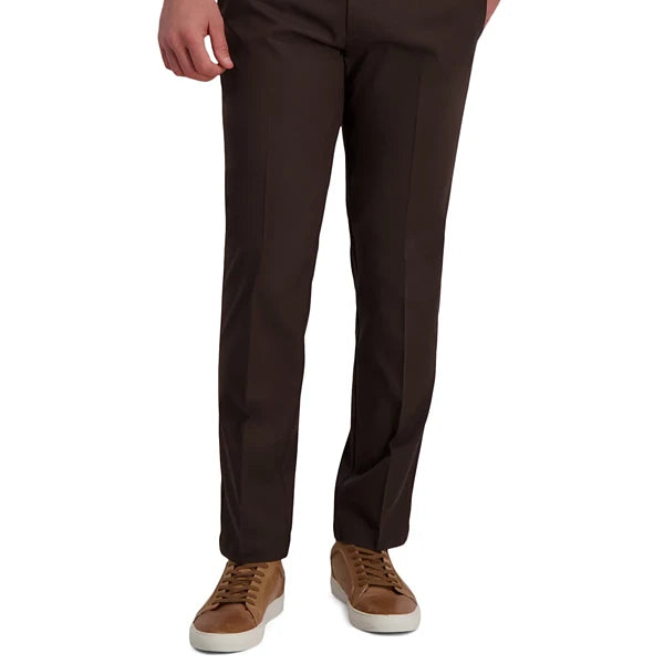 Haggar Cool Right Performance Flex Straight Fit Flat Front Pant