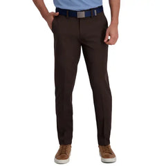Haggar Cool Right Performance Flex Slim Fit Flat Front Pant