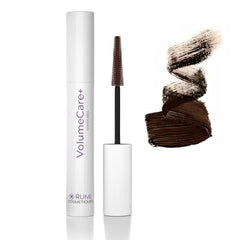 Rumi Cosmetiques VolumeCare+ Mascara For Older Women - Extreme Length and Volume 2-in-1 Formula - No Clumps, Long-Wearing, Hypoallergenic Mascara For Sensitive Eyes