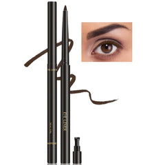 Erinde Gel Eyeliner for Mature Women - Waterproof Smudge-proof Eye Liner Pencil, Gel Cream Matte Texture, Built-in Sharpener, Long Lasting Precision Waterline Eyeliner for Older Women