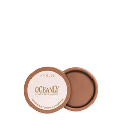 ATTITUDE Oceanly Eyeshadow, EWG Verified, Single Shimmer Cream Eyeshadow, Plastic-Free, Vegan Beauty and Makeup - 0.16 Fl Oz