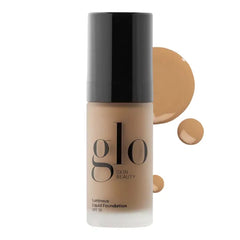 Glo Skin Beauty Luminous Liquid Mineral Foundation SPF 18 – Sheer to Medium Coverage, Dewy Finish, Improves Skin Tone (Multiple Shades)