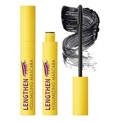 BANGFENG Mascara for Older Women 60 Plus Volumizing Waterproof Hypoallergenic Black Mascara for Thinning Lashes & Sensitive Eyes, Smudge Proof Formula