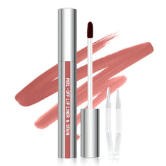Cilrofelr Peel Off Lip Liner Stain with Tweezer, Long Wear Tattoo Lip Liner, Peel Off Lip Stain with Matte Finish, Long Lasting, Waterproof, Transfer-proof, Highly Pigmented Color