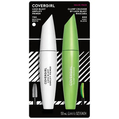 COVERGIRL Clump Crusher Mascara, 20X More Volume, Double Sided Brush, Long-Lasting Wear