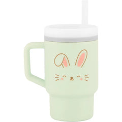 Infantino My 1st Tumbler 9 Oz Silicone Sippy Cup with Straw & Handle
