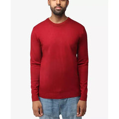 X-Ray Men's Basic Midweight Crewneck Pullover Sweater