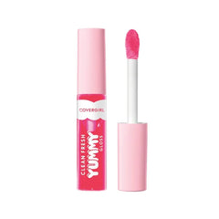 COVERGIRL Clean Fresh Yummy & Yummy Plumper Lip Gloss, Sheer, Natural Scents, Vegan Formula